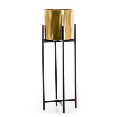 Metal planter with stand - CASCADES