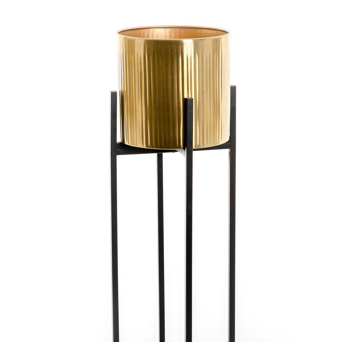 Metal planter with stand - CASCADES