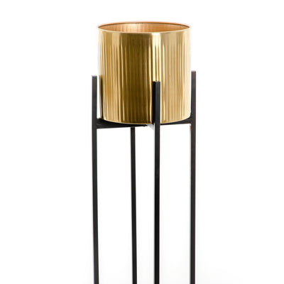 Metal planter with stand - CASCADES