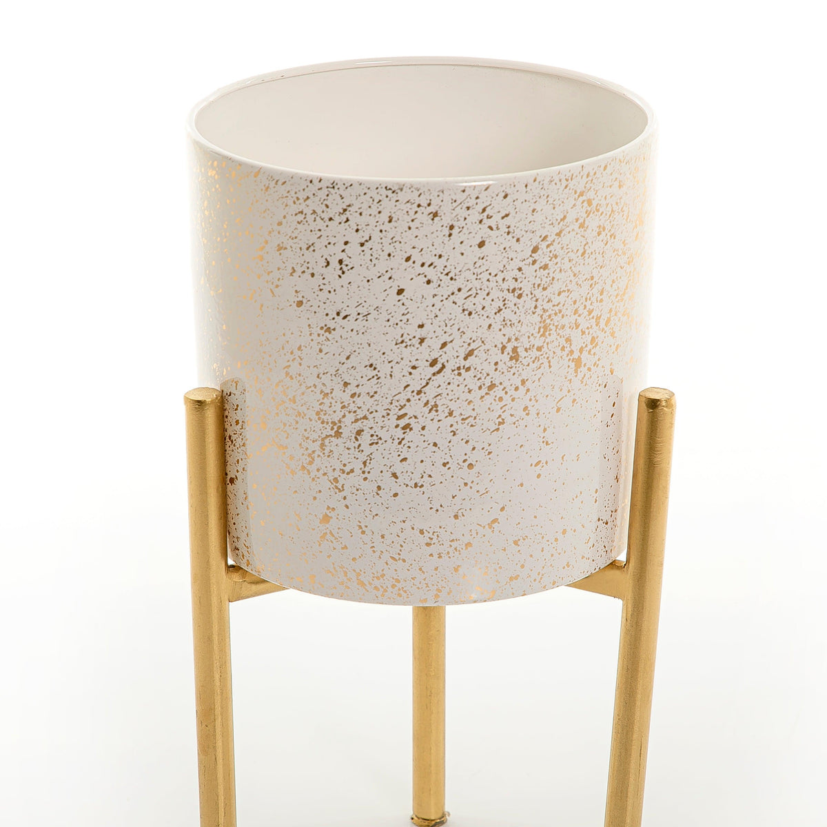 Metal planter with stand - CASCADES