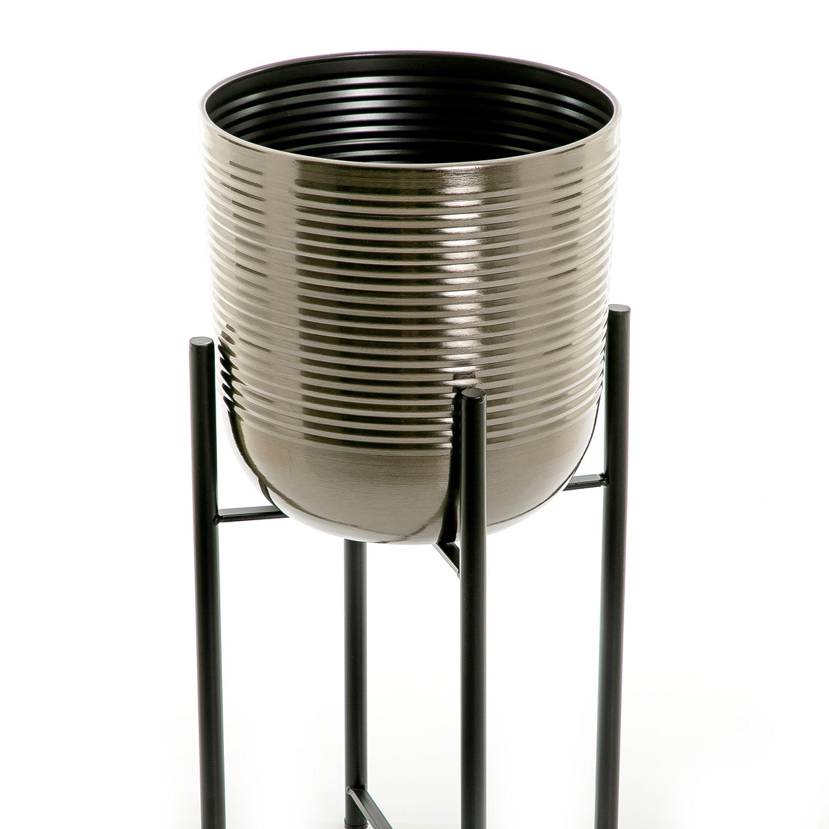 Metal planter with stand - CASCADES
