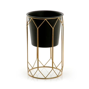 Metal planter with stand - CASCADES