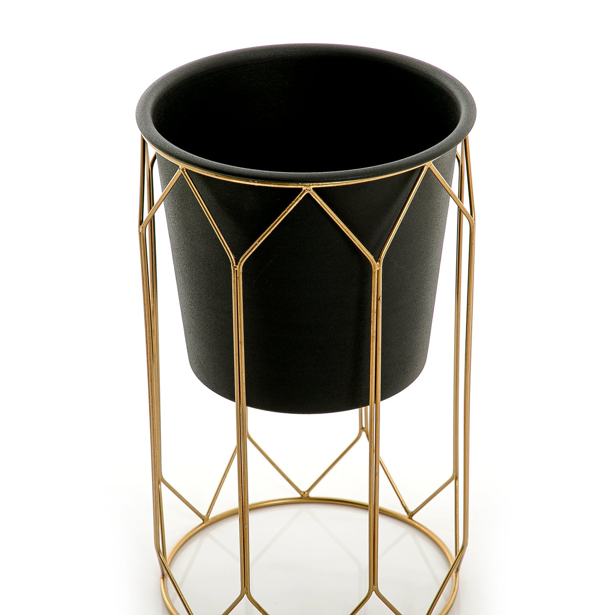 Metal planter with stand - CASCADES