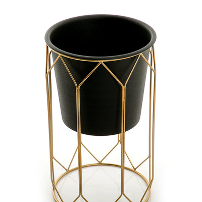 Metal planter with stand - CASCADES