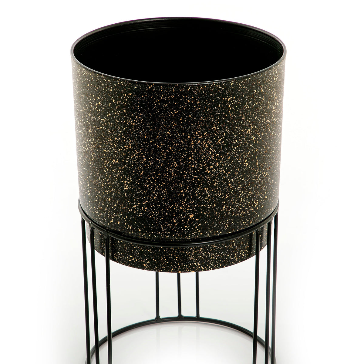 Metal planter with stand - CASCADES