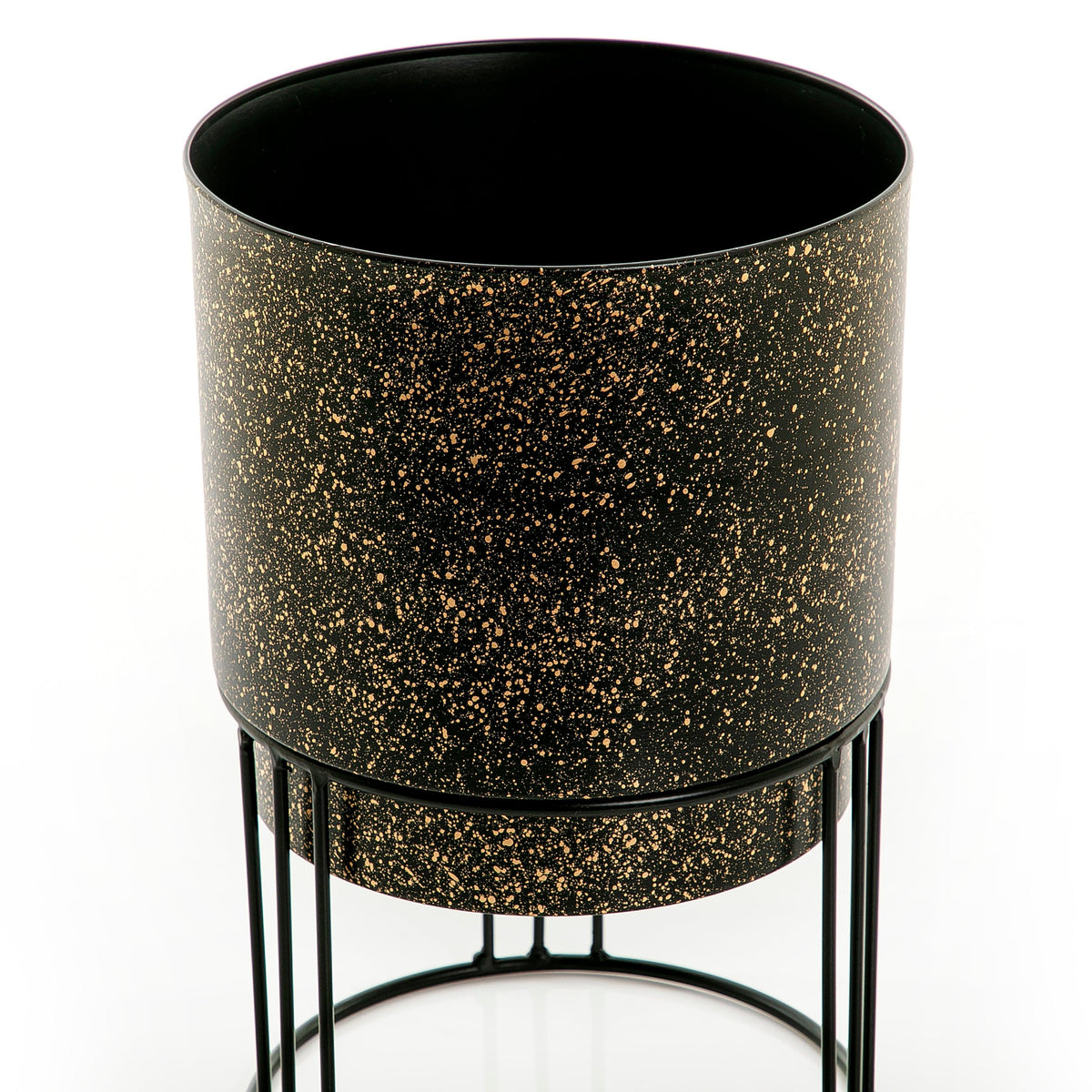 Metal planter with stand - CASCADES