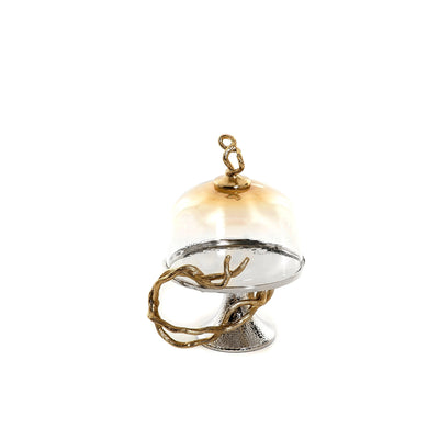 Metal stand with glass cover - CASCADES