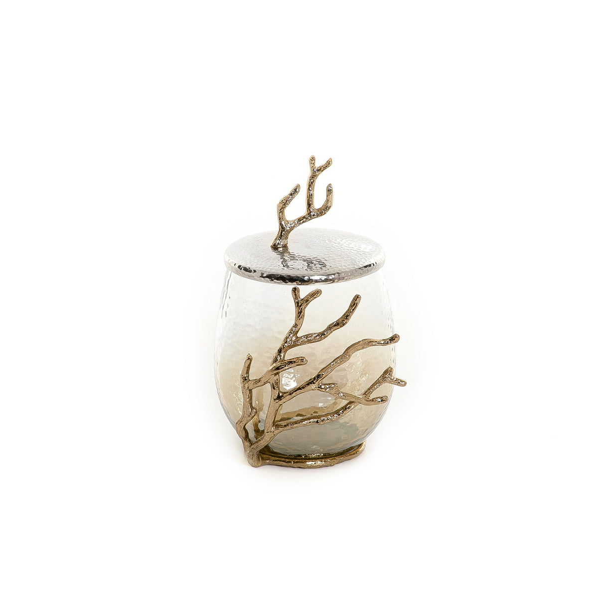 Glass jar with metal cover - CASCADES