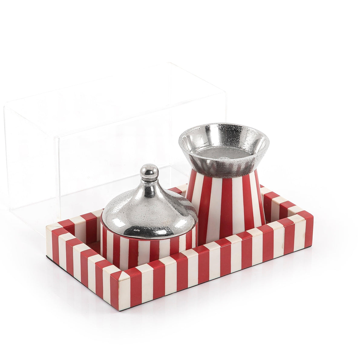 Mabkhar with acrylic box - CASCADES