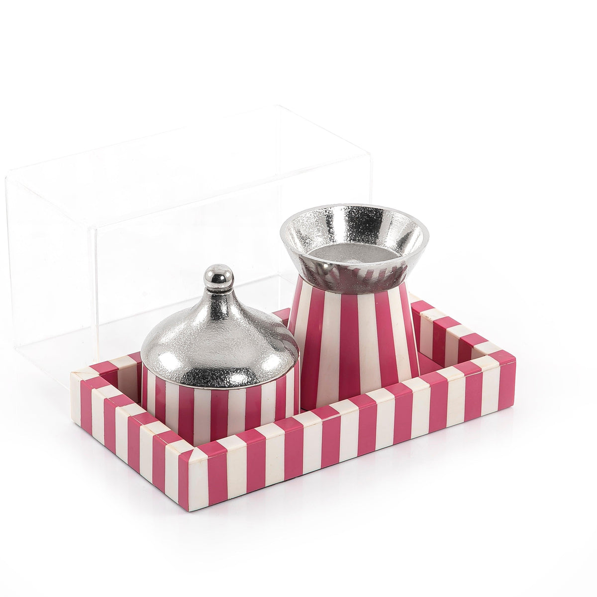 Mabkhar with acrylic box - CASCADES