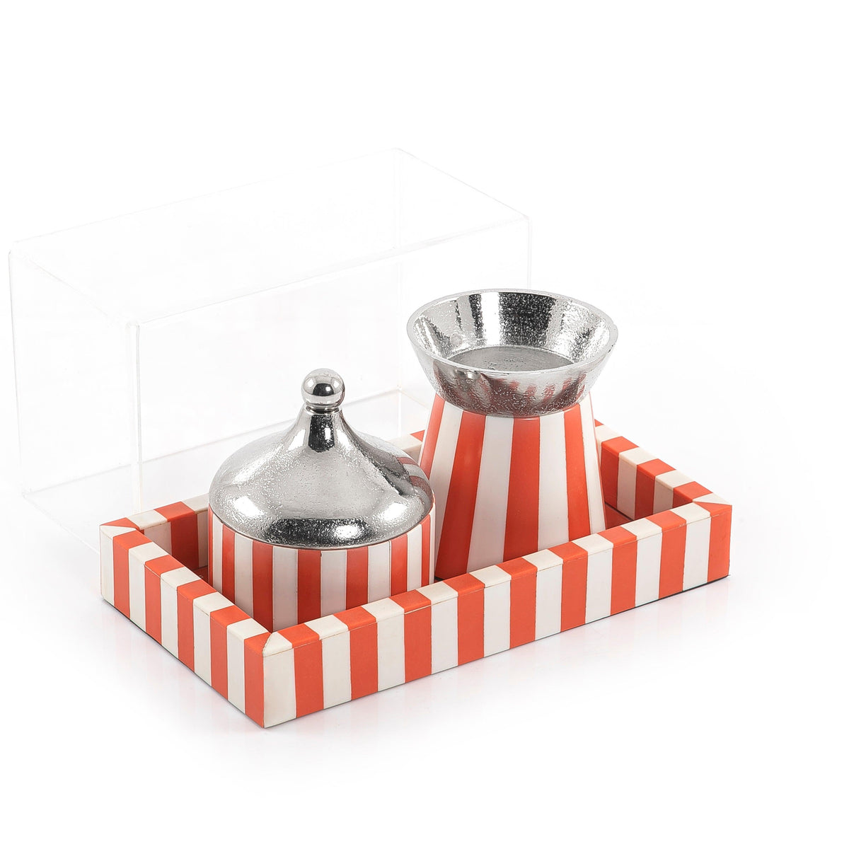 Mabkhar with acrylic box - CASCADES