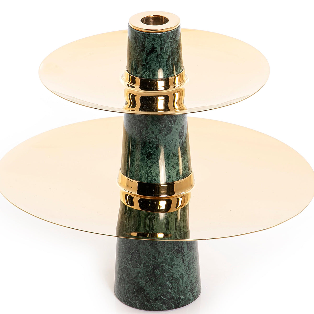 Marble and metal stand - CASCADES
