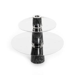 Marble and metal stand - CASCADES