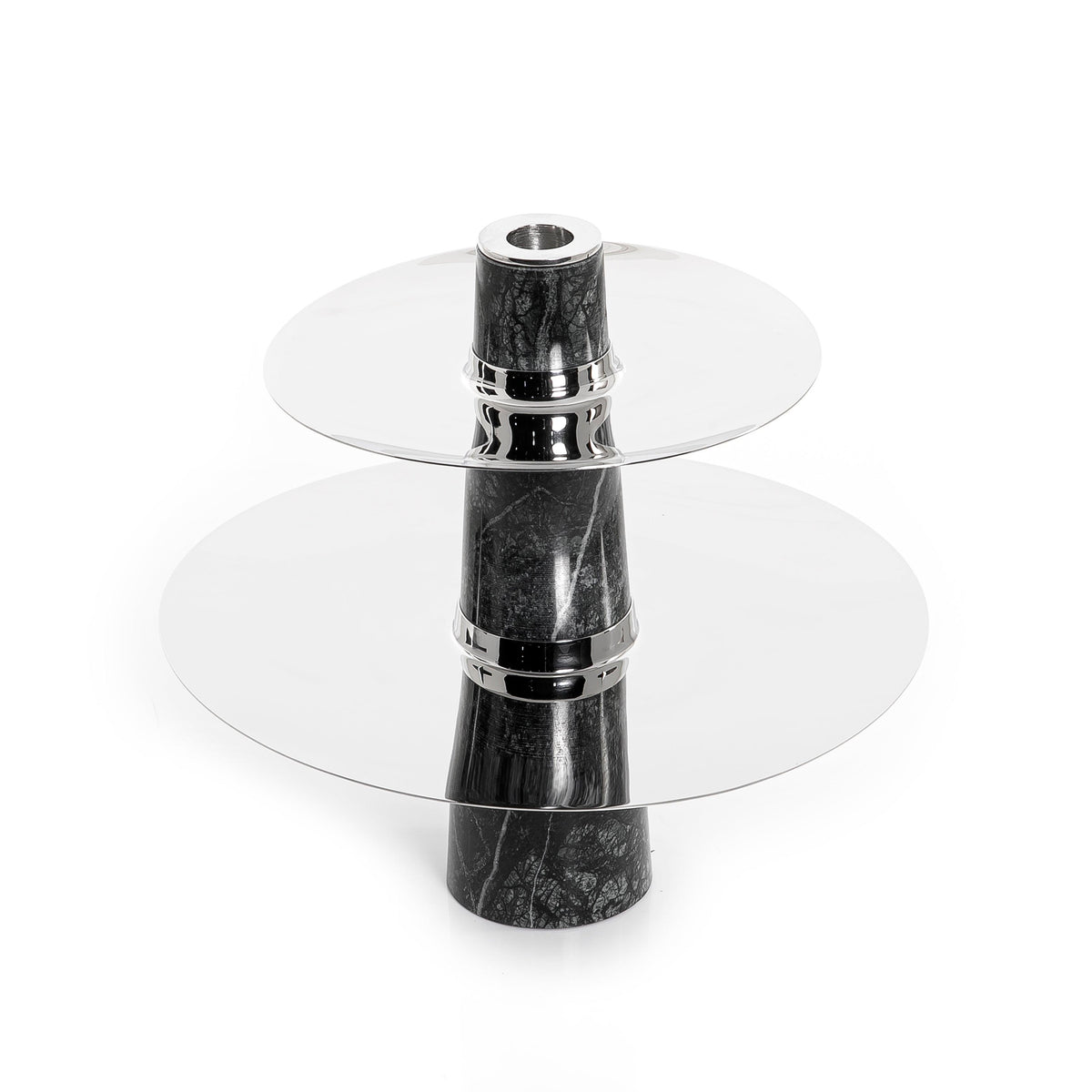 Marble and metal stand - CASCADES