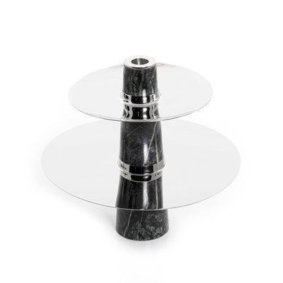 Marble and metal stand - CASCADES