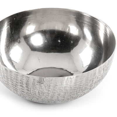 Metal bowl