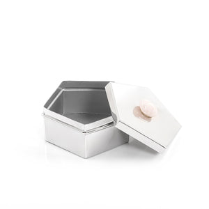 Metal jar with cover - CASCADES