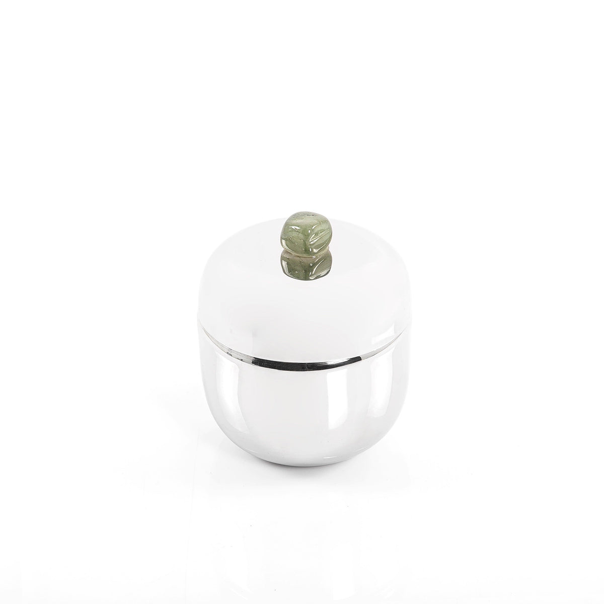 Metal jar with cover - CASCADES