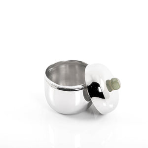 Metal jar with cover - CASCADES