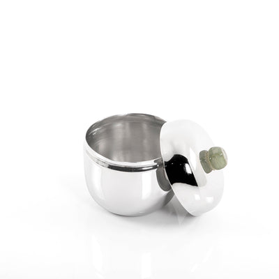Metal jar with cover - CASCADES