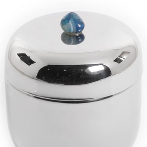 Metal jar with cover - CASCADES