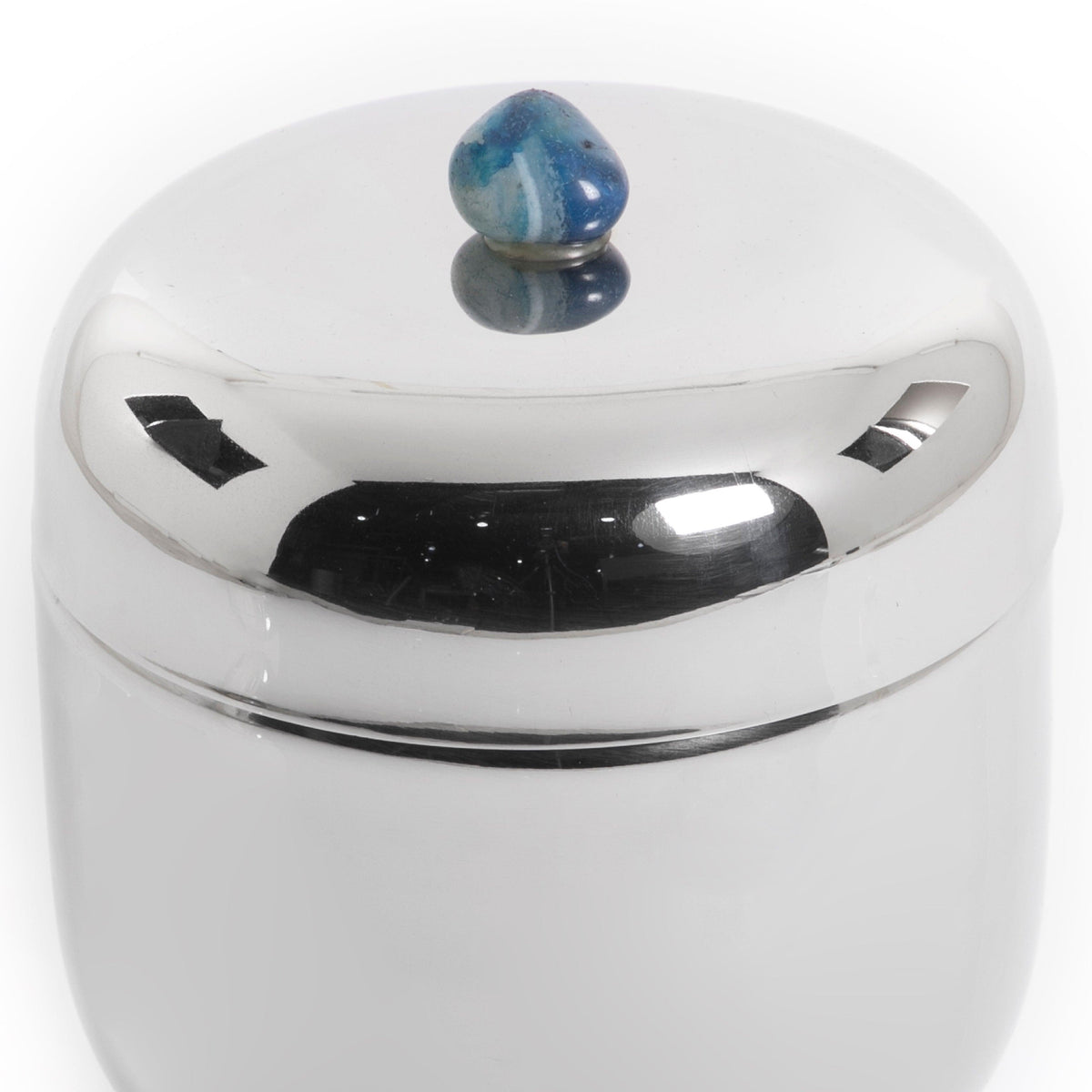 Metal jar with cover - CASCADES