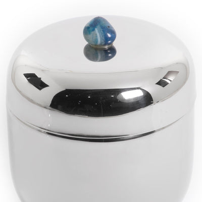 Metal jar with cover - CASCADES