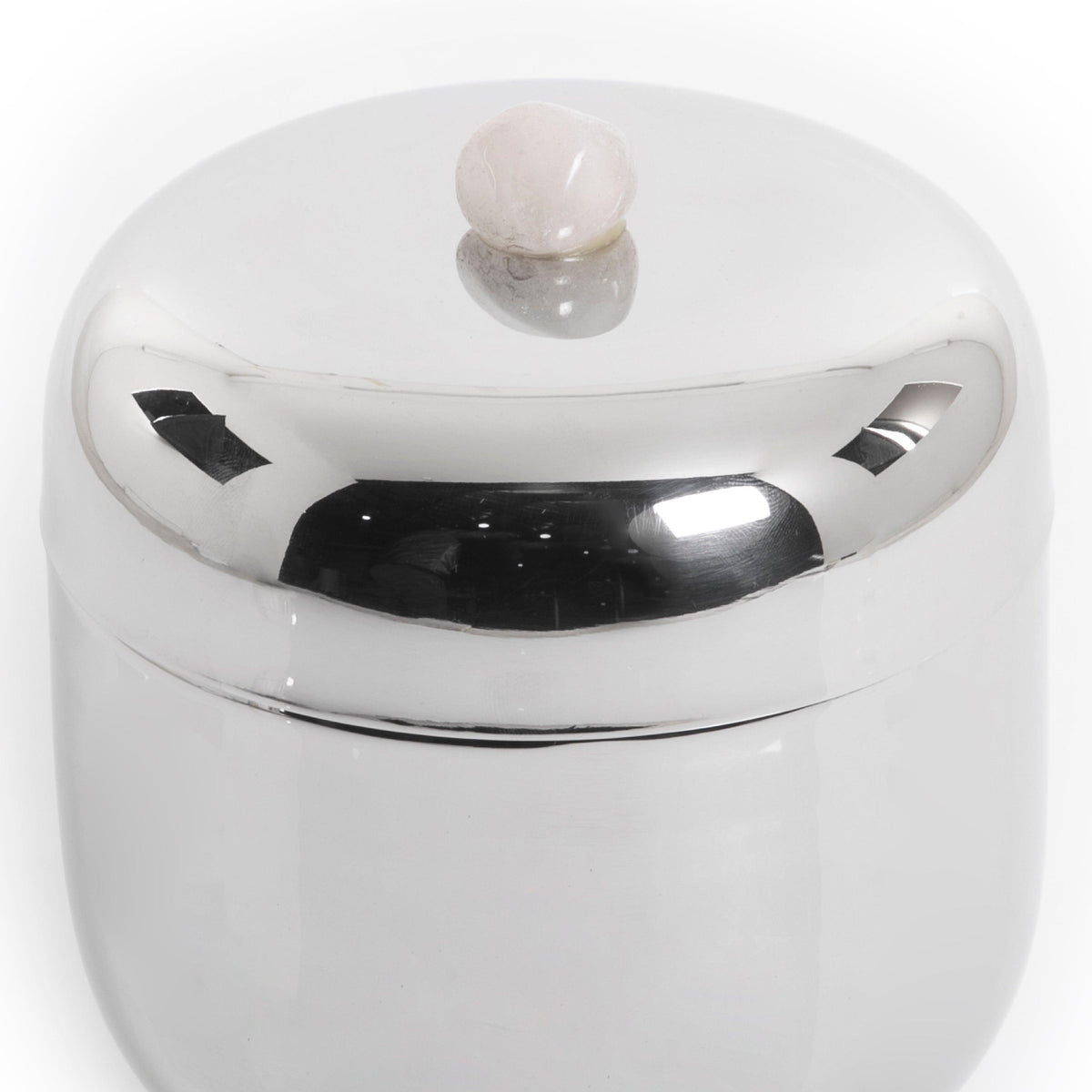 Metal jar with cover - CASCADES