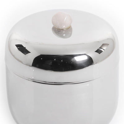 Metal jar with cover - CASCADES