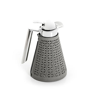 Metal thermos with leather cover - CASCADES