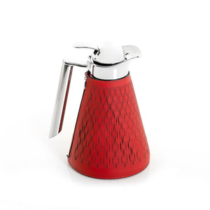 Metal thermos with leather cover - CASCADES