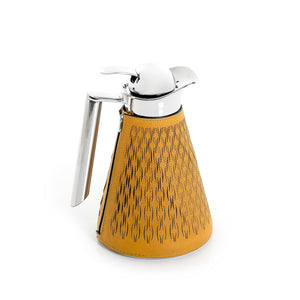 Metal thermos with leather cover - CASCADES
