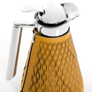 Metal thermos with leather cover - CASCADES