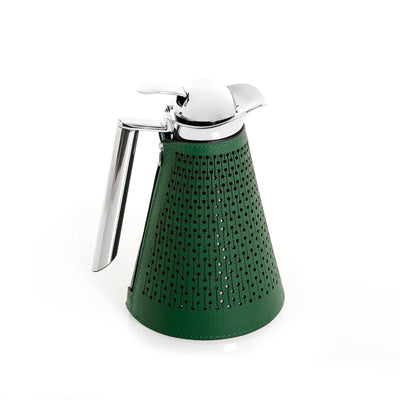 Metal thermos with leather cover - CASCADES