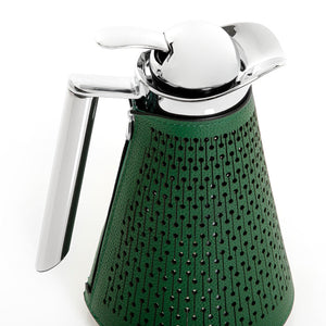 Metal thermos with leather cover - CASCADES