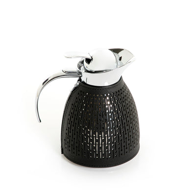 Metal thermos with leather cover - CASCADES