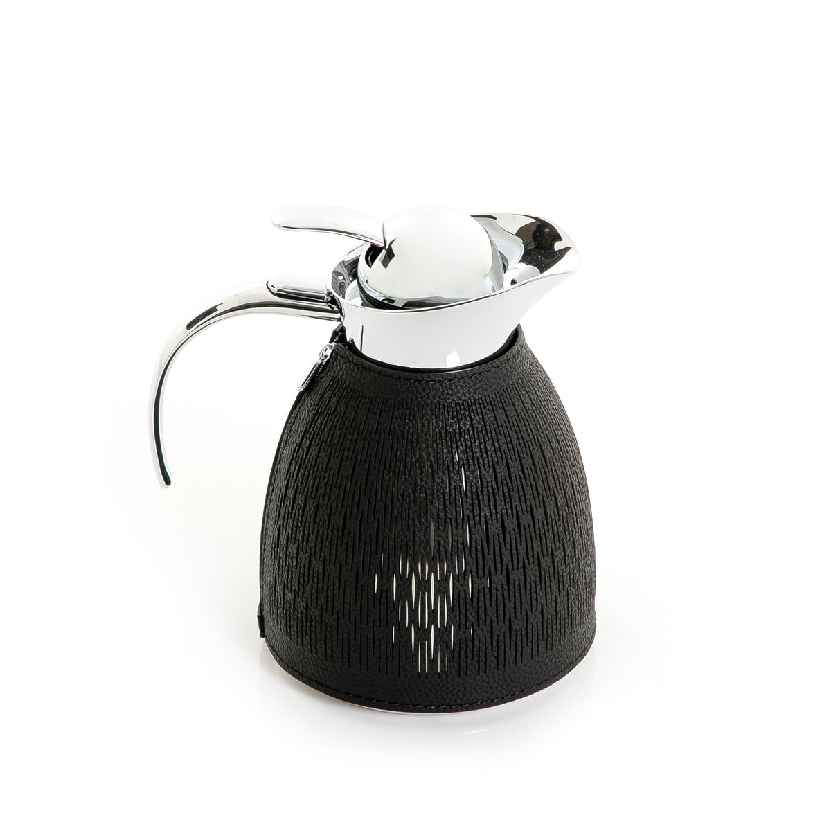 Metal thermos with leather cover - CASCADES