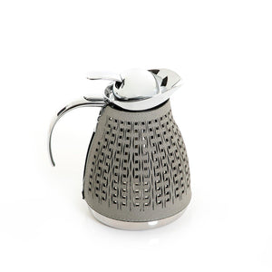 Metal thermos with leather cover - CASCADES