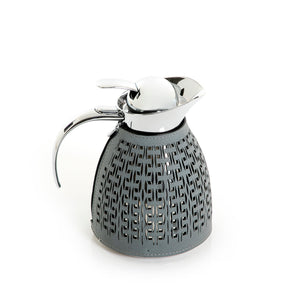 Metal thermos with leather cover - CASCADES