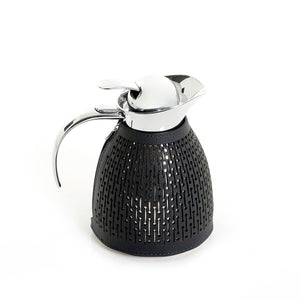 Metal thermos with leather cover - CASCADES