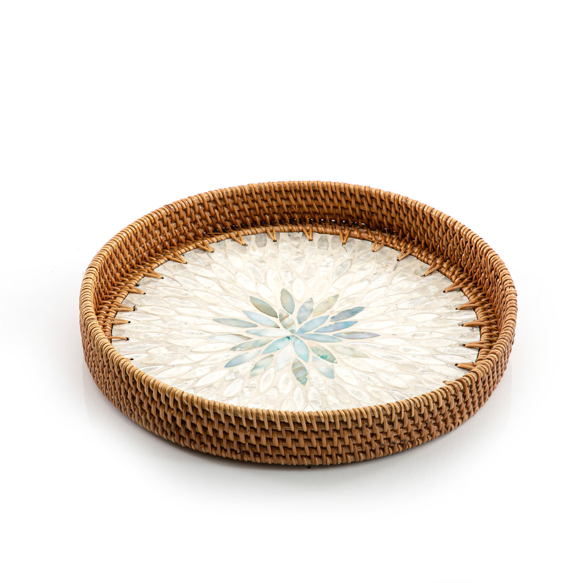 rattan round  tray (5895357759653)