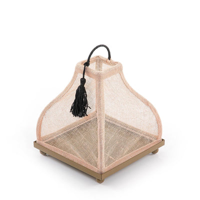 Linen cover with metal base - CASCADES