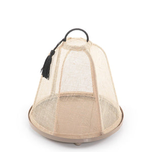 Linen cover with metal base - CASCADES