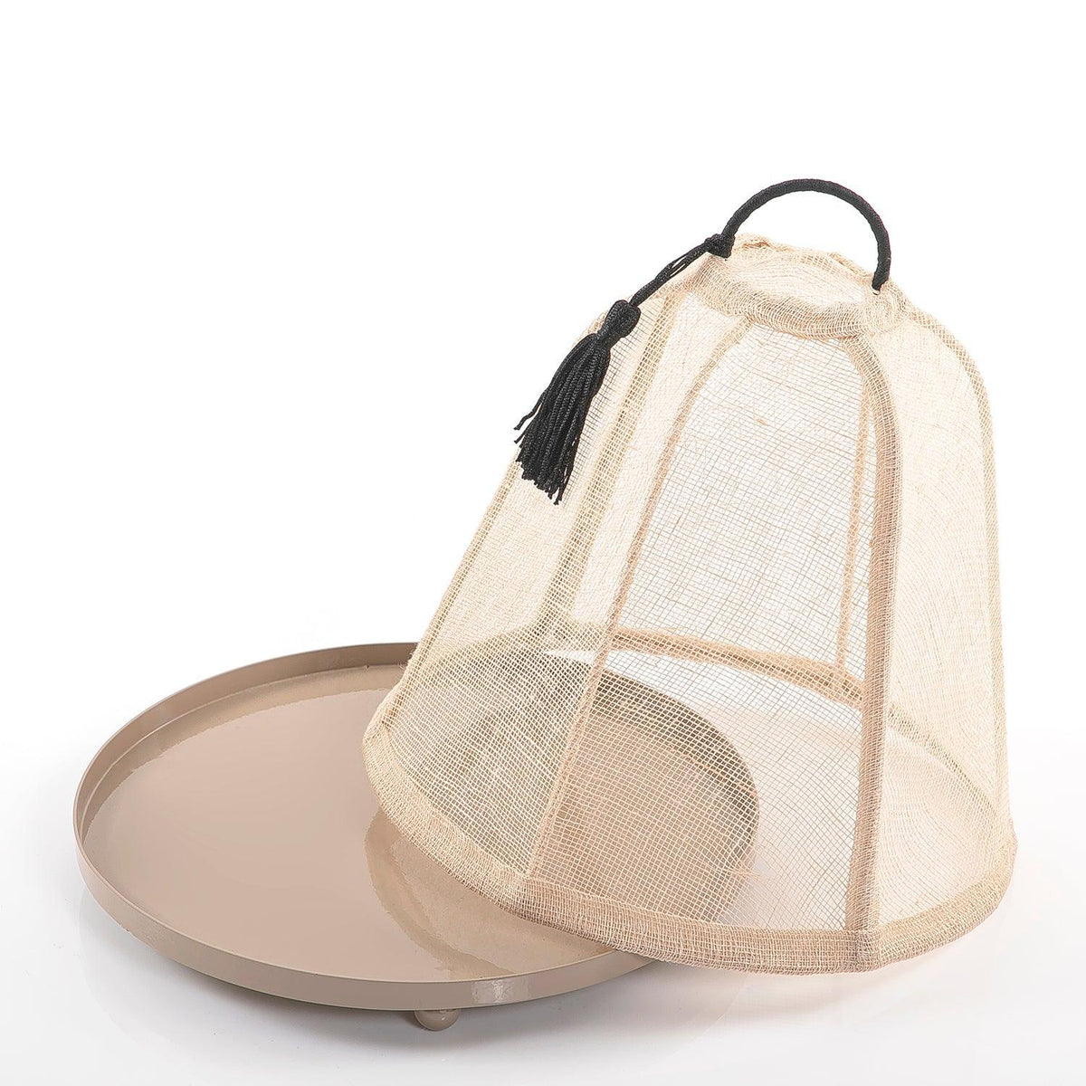 Linen cover with metal base - CASCADES