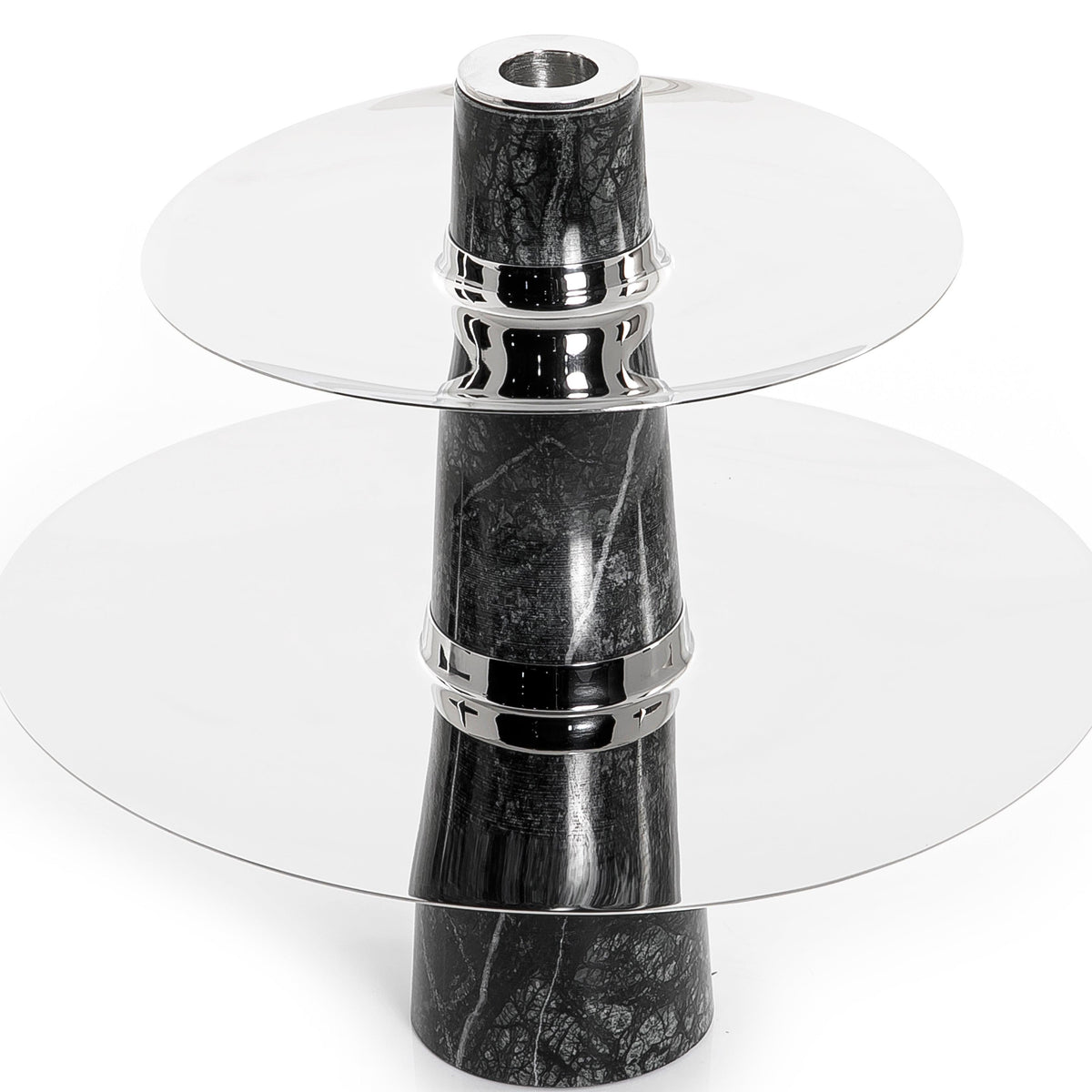 Marble and metal stand - CASCADES