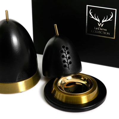 Wooden mabkhar with gift box - CASCADES