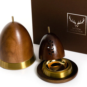Wooden mabkhar with gift box - CASCADES