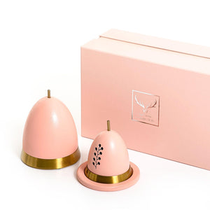 Wooden mabkhar with gift box - CASCADES